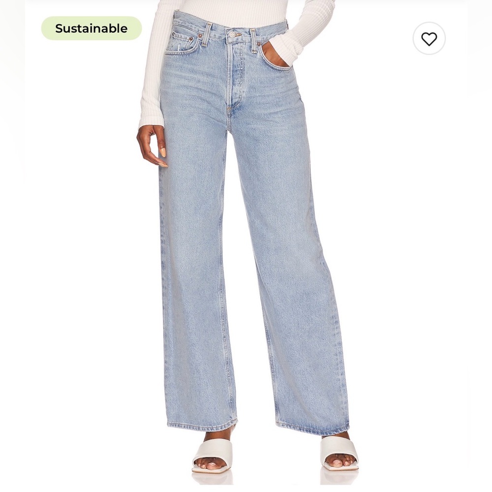 Agolde Low Slung Baggy Jeans